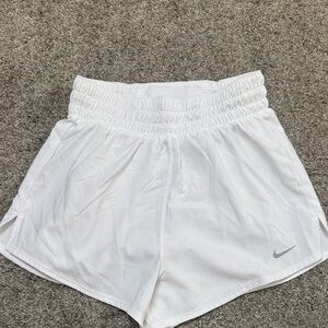 Nike Women’s White Dri-Fit Running Shorts